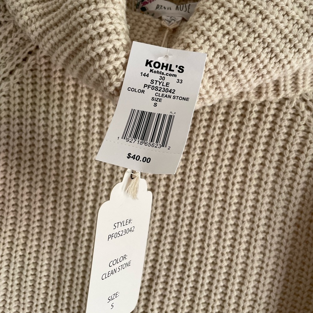 Pink Rose sweater